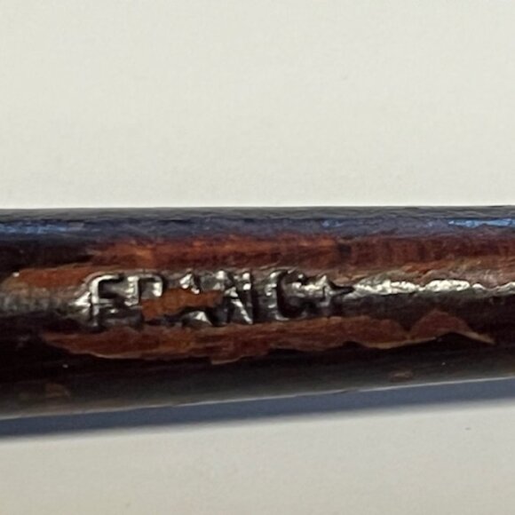 Vintage Sterling Silver Wood Salad Fork Made in France 11" - Picture 10 of 16